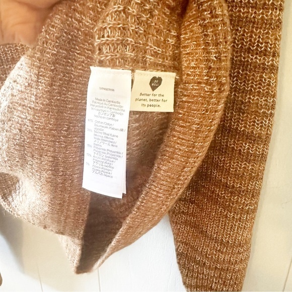 Madewell NEW Space-Dyed Prentiss Pullover Sweater Autumn s - Picture 8 of 10